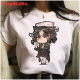 Hot Japanese Anime Demon Slayer Graphic Tees Men Harajuku Cartoon Streetwear Kimetsu No Yaiba Funny T Shirt Unisex T-shirt Male