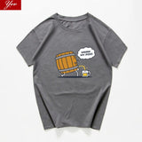 I Make Beer Disappear funny t shirt men What's Your Superpower Drinker streetwear Tee Shirt men Cotton Tee shirt homme harajuku