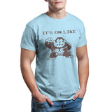 Donkey Kong T Shirt On Like Donkey Kong Vintage 80s Gaming Tee Men's T-shirt Print 100% Cotton Black Retro 27776